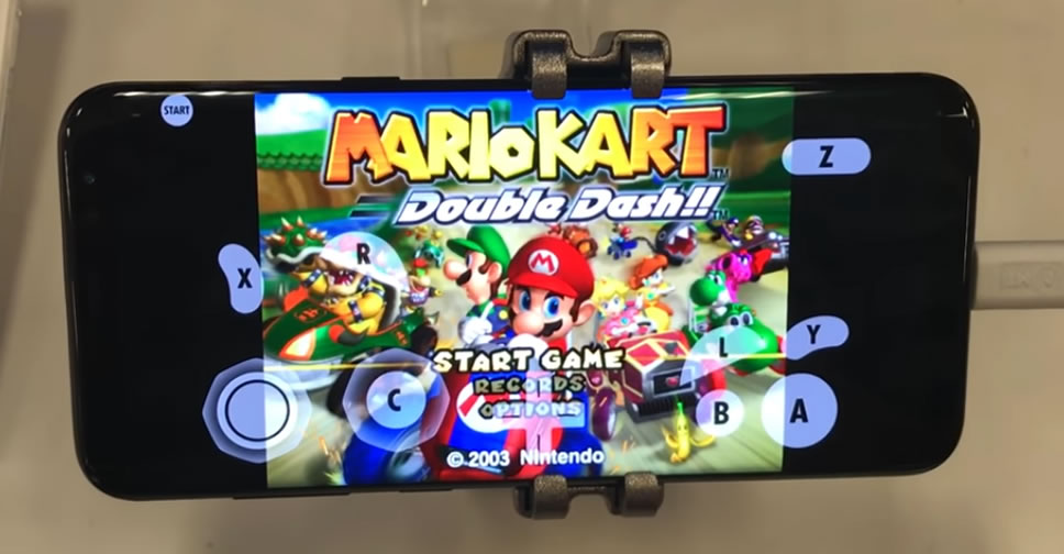 ชมคลิป!! เล่นเกมจาก Nintendo GameCube บน Samsung Galaxy S8 โดยใช้ Dolphin Emulator