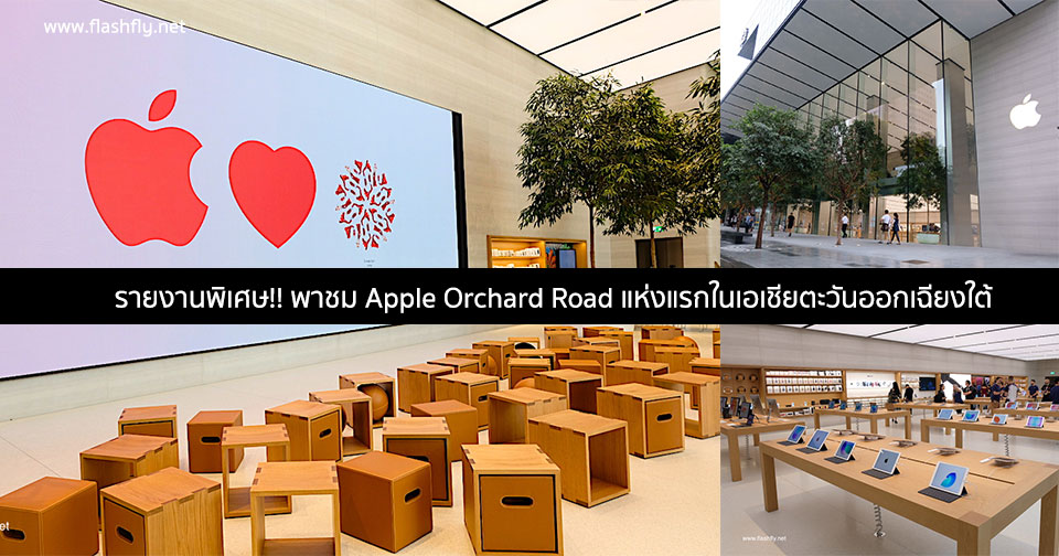รายงานพิเศษ!! พาชม Apple Orchard Road แห่งแรกในเอเชียตะวันออกเฉียงใต้ พร้อมให้บริการทางการ 27 พฤษภาคมนี้