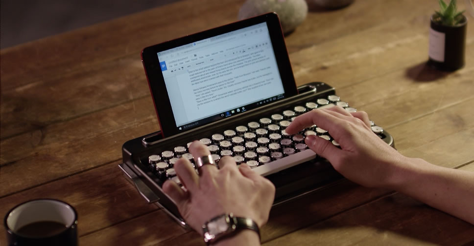 Elretron-Penna-Retro-Bluetooth-Keyboard