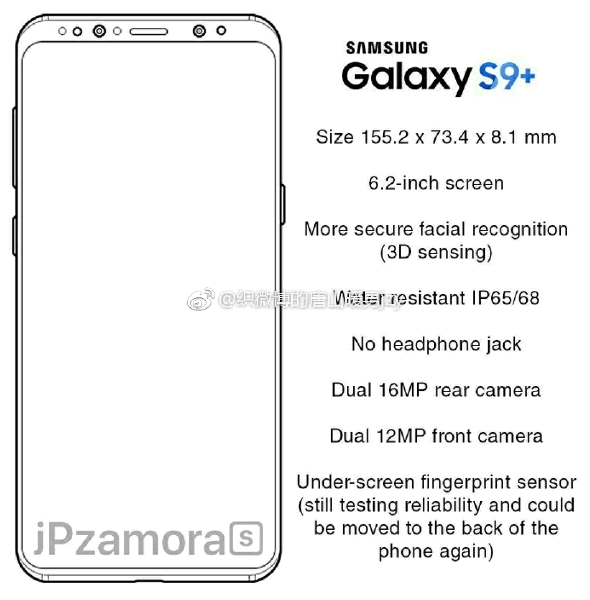 samsung-galaxy-s9-plus-spec-leak