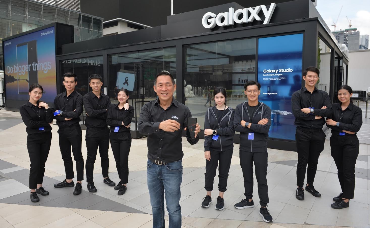 Samsung Galaxy Studio โชว์นวัตกรรมสุดล้ำใจกลางกรุงเทพฯ นำทัพโดย Galaxy Note8 ,Gar Fit2 Pro,Gear Sport และ Gear IconX
