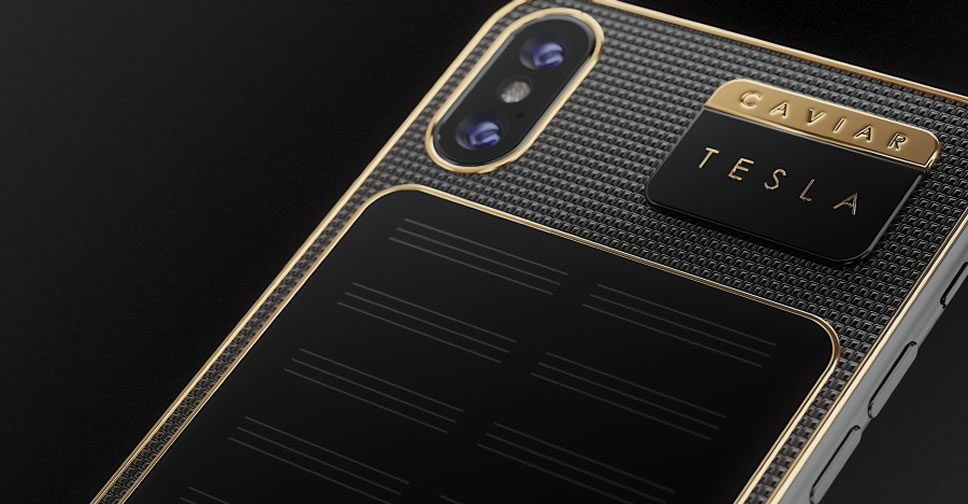 Caviar-iPhone-X-Tesla