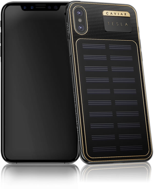 Caviar_iPhone_X_Tesla