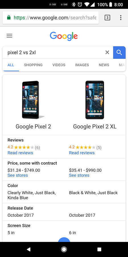 google-search-compare-smartphone-mobile