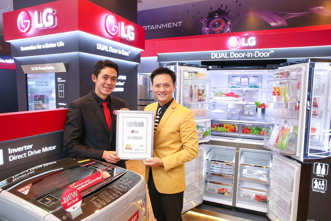 แอลจีคว้ารางวัลสุดยอดแบรนด์แห่งปี 2017 ต่อเนื่องเป็นปีที่ 8