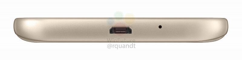 Samsung-Galaxy-J2-2018-gold-bottom-view