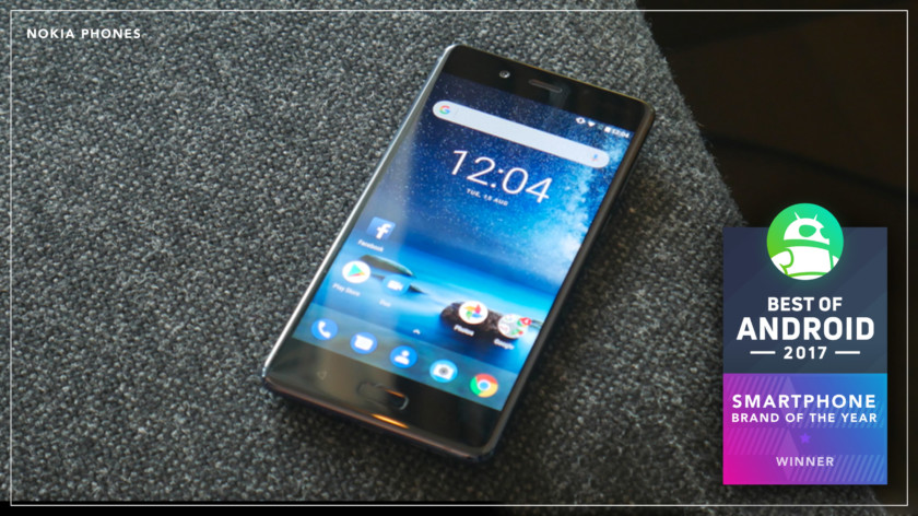Nokia คว้ารางวัลแบรนด์สมาร์ทโฟนยอดเยี่ยมประจำปี 2017 จากเว็บไซต์ AndroidAuthority