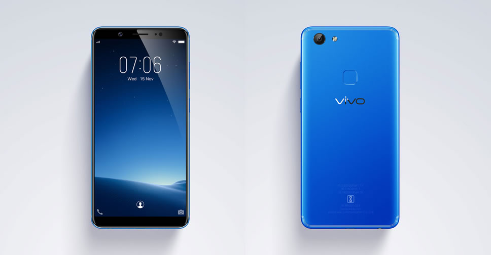Vivo V7 ได้รับสีใหม่ Energetic Blue พร้อมวางจำหน่ายแล้วในประเทศอินเดีย