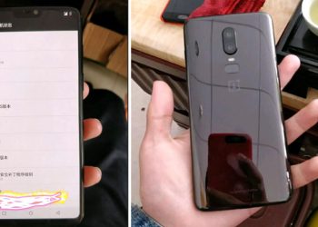 ภาพหลุด OnePlus 6 มากับชิป Snapdragon 845 กล้องคู่หลัง มีรอยบากที่ขอบจอ