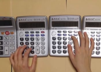 อย่างเทพ!! ชมคลิปใช้เครื่องคิดเลข 4 เครื่องเล่นเพลง Super Mario (ชมคลิป)