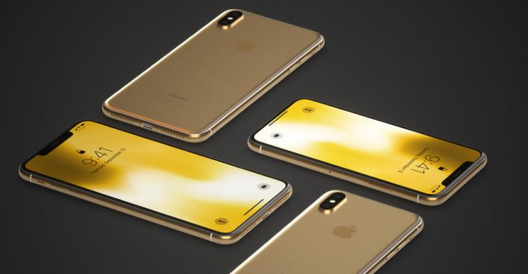 ชมภาพ iPhone X และ iPhone X Plus สีทอง ที่มีข่าวลือว่า Apple จะเปิดตัวในปลายปี 2018