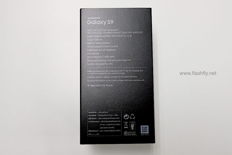 พรีวิวแกะกล่อง Samsung Galaxy S9 แรม 4GB หน่วยความจำ 64GB สีม่วง (Lilac Purple)