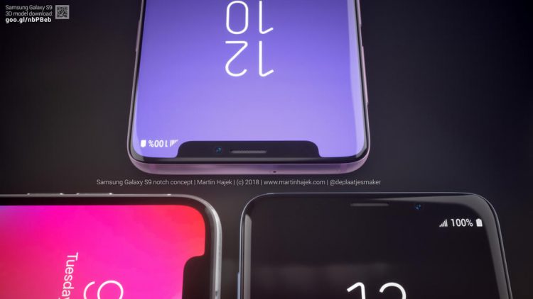 ชมคอนเซ็ปต์ Samsung Galaxy S9 ที่ดีไซน์จอแสดงผลแบบ iPhone X
