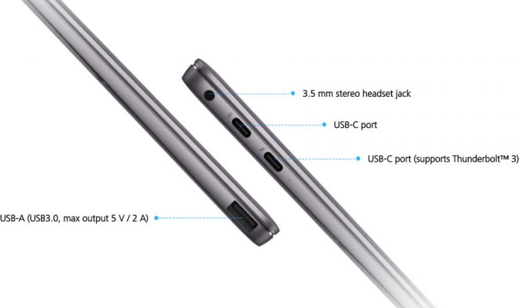 Huawei MateBook X Pro แล็ปท็อประดับพรีเมี่ยม มาพร้อมชิป Intel Core i7 (8th Gen) ขอบจอบางเฉียบ