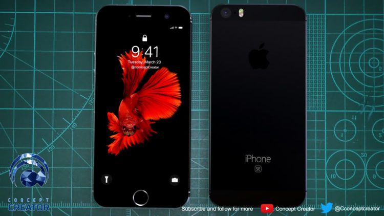 ชมคอนเซ็ปต์ใหม่ล่าสุดของ iPhone SE 2018 ที่มีข่าวลือว่าจะเปิดตัวในงาน WWDC 2018