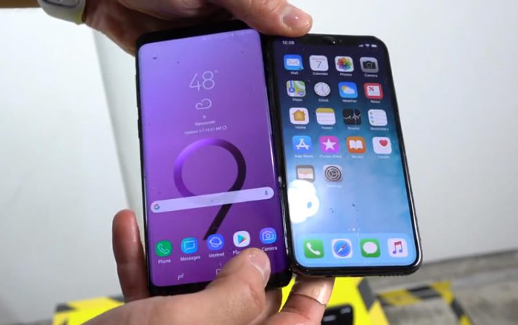 Waterproof Test!! เปรียบเทียบ Samsung Galaxy S9 Plus vs iPhone X รุ่นไหนกันน้ำได้ดีกว่ากัน