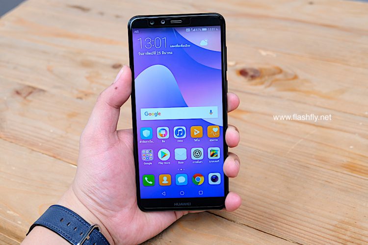รีวิว HUAWEI Y9 2018 สมาร์ทโฟนกล้อง 4 ตัวแบต 4000mAh หน้าจอ Full HD+ เพียง 6,990 บาท