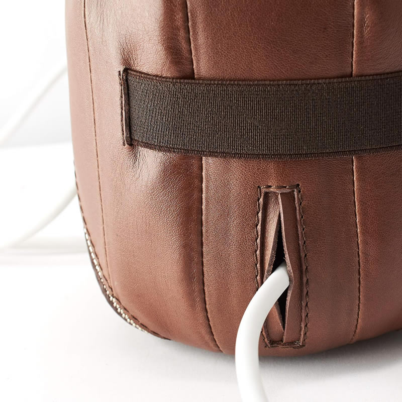 HomePod Travel Case designed by Capra Leather