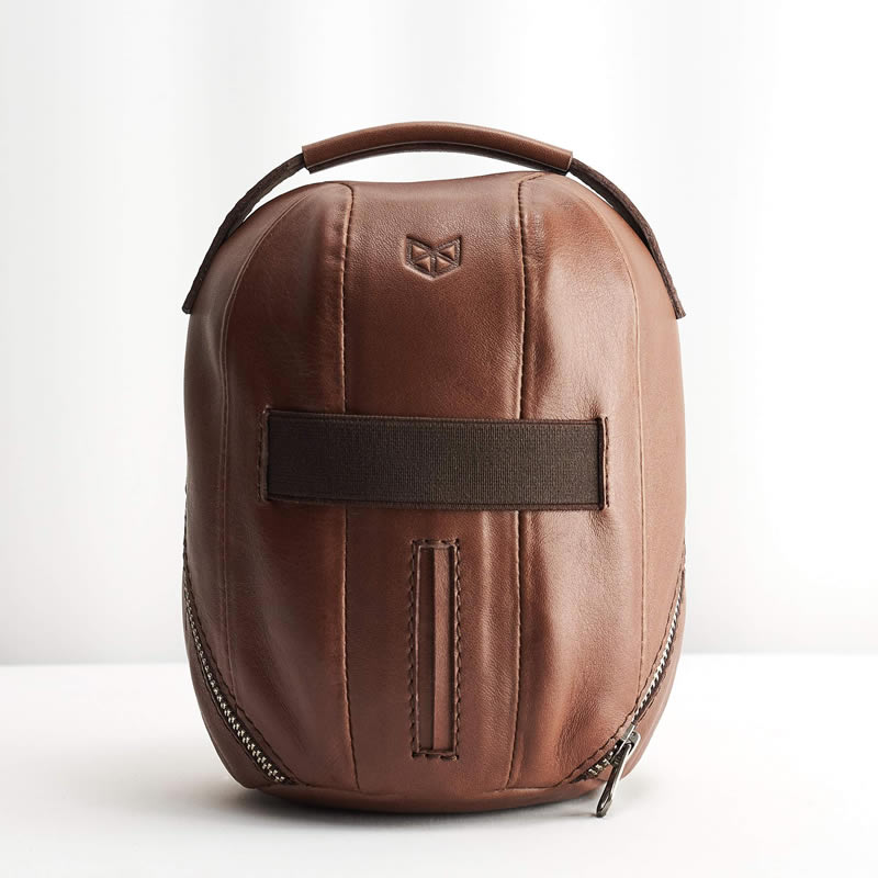 HomePod Travel Case designed by Capra Leather