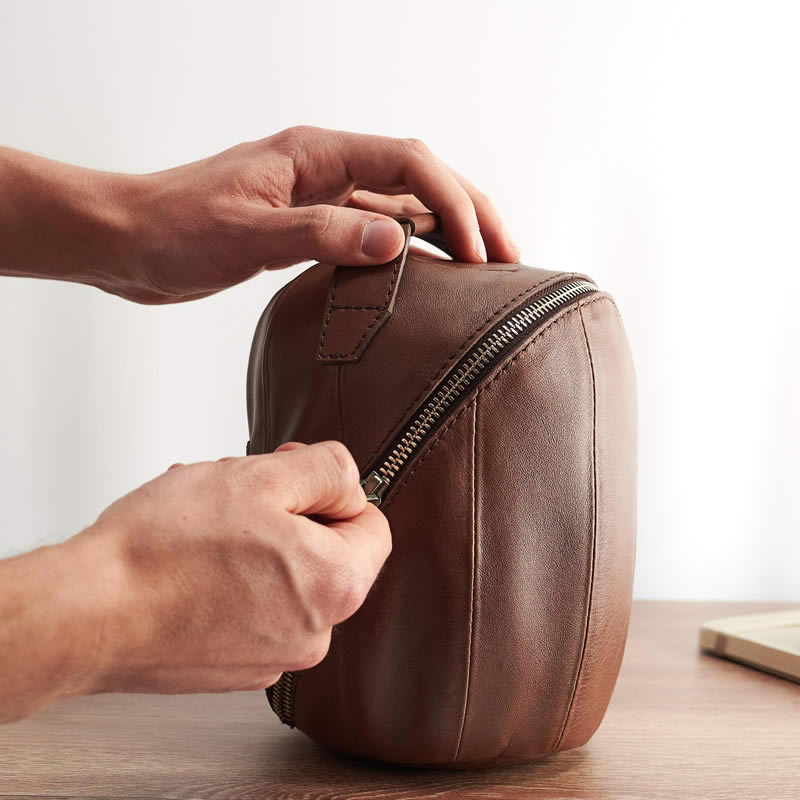 HomePod Travel Case designed by Capra Leather
