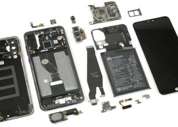 เผยชิ้นส่วนภายใน Huawei P20 Pro จากการชำแหละของ iFixit