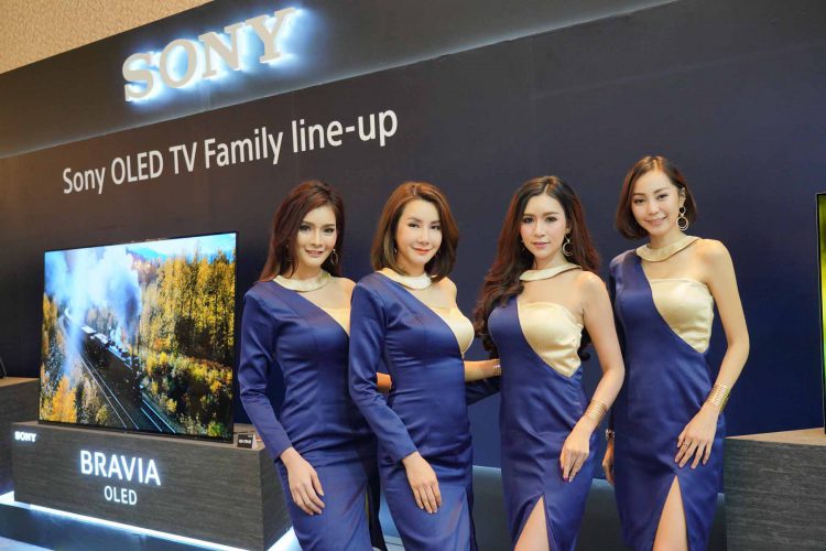 Sony ส่งกองทัพทีวี Bravia ครบไลน์รุกตลาดทีวีจอใหญ่ในไทย พร้อมเปิดตัว BRAVIA 4K HDR OLED TV รุ่นล่าสุด