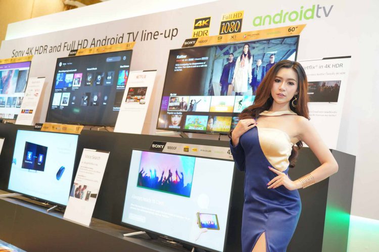 Sony ส่งกองทัพทีวี Bravia ครบไลน์รุกตลาดทีวีจอใหญ่ในไทย พร้อมเปิดตัว BRAVIA 4K HDR OLED TV รุ่นล่าสุด