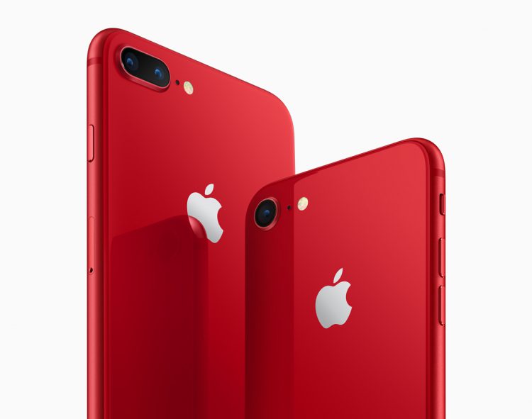 Apple เปิดตัว iPhone 8 และ iPhone 8 Plus (PRODUCT)RED Special Edition หน้าดำหลังแดงทางการ เริ่มจอง 10 เมษายนนี้เวลา 19:30 น.เป็นต้นไป