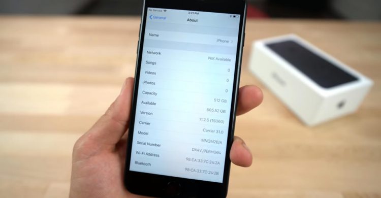 เป็นไปแล้ว!! iPhone 7 Plus ความจุ 32GB ได้รับการอัพเกรดเป็น 512GB พร้อมชมขั้นตอนการอัพเกรด