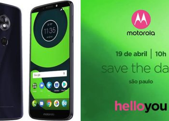 สมาร์ทโฟนระดับกลาง Moto G6 series กำลังจะเปิดตัวทางการในวันที่ 19 เมษายนนี้