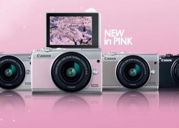 แคนนอน เผยโฉมกล้องมิเรอร์เลส EOS M100 ซากุระพิงค์ ลิมิเตทอิดิชั่น สุดคิ้วท์ เอาใจสาวๆ คาวาอี้ ให้พร้อมเซลฟี่ทุกสถานการณ์