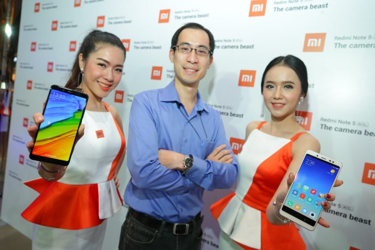 Xiaomi เปิดตัวสมาร์ทโฟนทรงประสิทธิภาพ Redmi Note 5 ราคา 5,990 บาท และ Mi MIX 2S ราคา 17,990 บาท