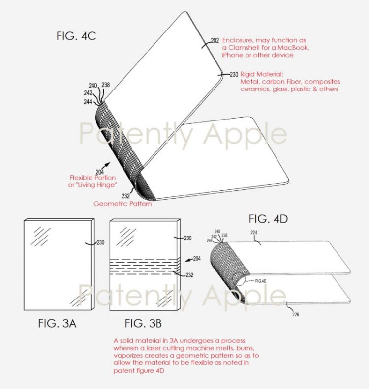 Apple จดสิทธิบัตรบานพับ Living Hinge คล้ายบานพับของ Surface Book อาจนำมาใช้กับ MacBook ในอนาคต