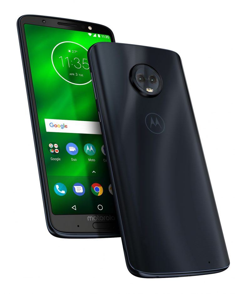 โมโตโรล่าเปิดตัว moto g6 plus และ moto g6 ในไทยทางการ เริ่มต้น 7,990 บาท วางจำหน่ายตั้งวันที่ 24 พฤษภาคมนี้เป็นต้นไป