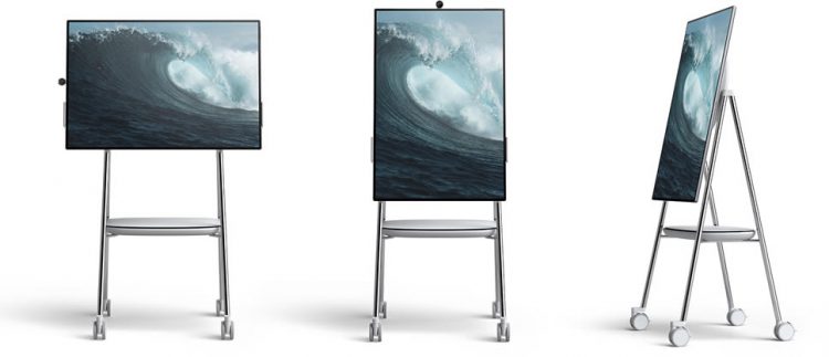 Microsoft เปิดตัว Surface Hub 2 ขอบจอบางลงกว่าเดิม เริ่มวางจำหน่ายปี 2019