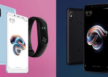 Xiaomi Redmi Note 5 เปิดตัวในไทยแล้ว เริ่มต้นที่ 5,990 บาท แถมฟรี!! Mi Band 2