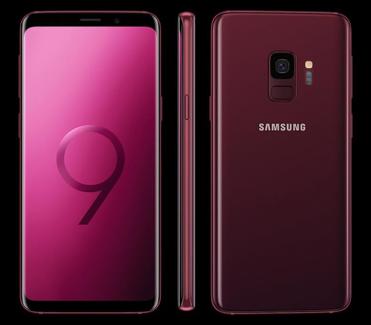 Samsung Galaxy S9 และ Galaxy S9+ ได้รับสีใหม่ Burgundy Red พร้อมวางจำหน่ายแล้วในประเทศจีน