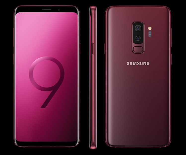 Samsung Galaxy S9 และ Galaxy S9+ ได้รับสีใหม่ Burgundy Red พร้อมวางจำหน่ายแล้วในประเทศจีน