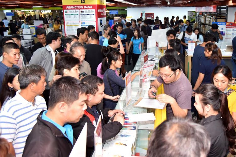 COM7 ยกทัพไอทีร่วมงาน BaNANA ลดตับแตก@ Thailand Mobile Expo 2018