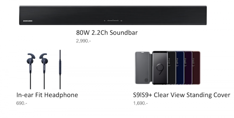 โปรใหม่มาแรง!! Samsung จัดหนัก ซื้อ Galaxy S9 | S9+ รับส่วนลด 5,000 บาท สำหรับซื้อสินค้าที่ Samsung Online Shop วันนี้ถึง 15 ก.ค. นี้เท่านั้น