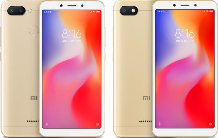 Xiaomi เปิดตัวสมาร์ทโฟน Redmi 6 มากับชิป Helio P22 และ Redmi 6A ใช้ชิป Helio A22