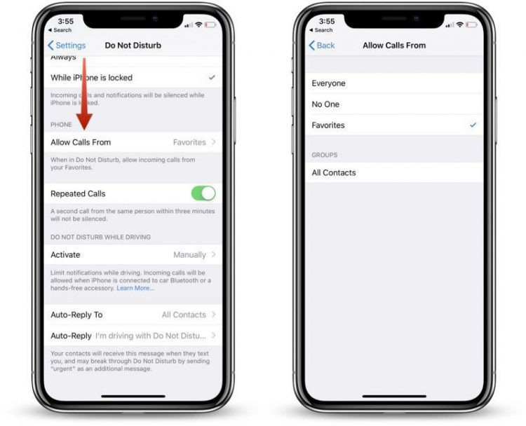วิธีเปิดใช้งานฟีเจอร์ห้ามรบกวน หรือ Do Not Disturb ในโหมด Bedtime สำหรับ iOS 12