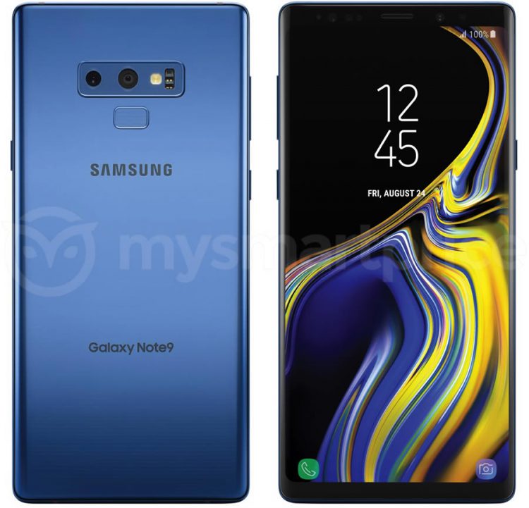 คลิปหลุด!! แกะกล่อง Samsung Galaxy Note 9 พร้อมชมภาพเรนเดอร์ล่าสุด ในบอดี้สีน้ำเงิน