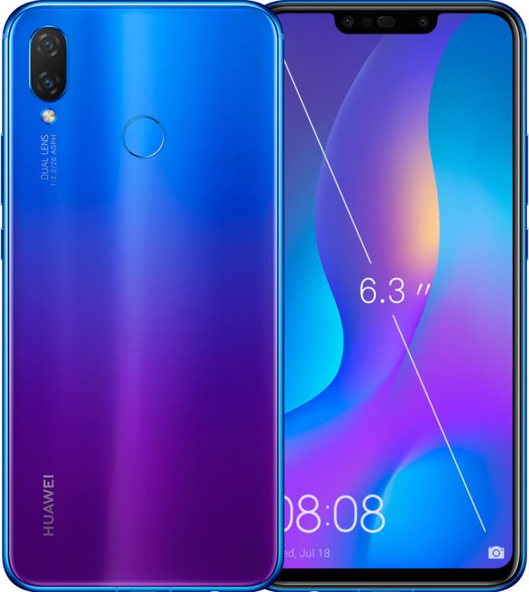 Huawei nova 3i เปิดตัวแล้ว!! มาพร้อม 4 กล้องสมองกล และได้รับชิป Kirin 710 เป็นรุ่นแรก