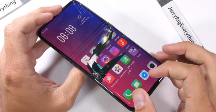 สุดโหด!! ชมคลิปทดสอบความแกร่งของ OPPO Find X ทั้งขูดขีด ลนไฟ และงอเครื่อง