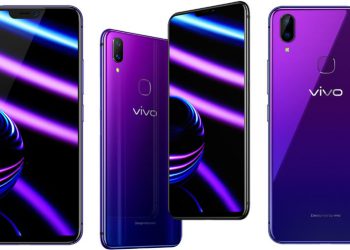 ใหม่ล่าสุด!! Vivo X21i สีม่วง Night Purple แบบไล่เฉดสี ราคาราว 12,990 บาท