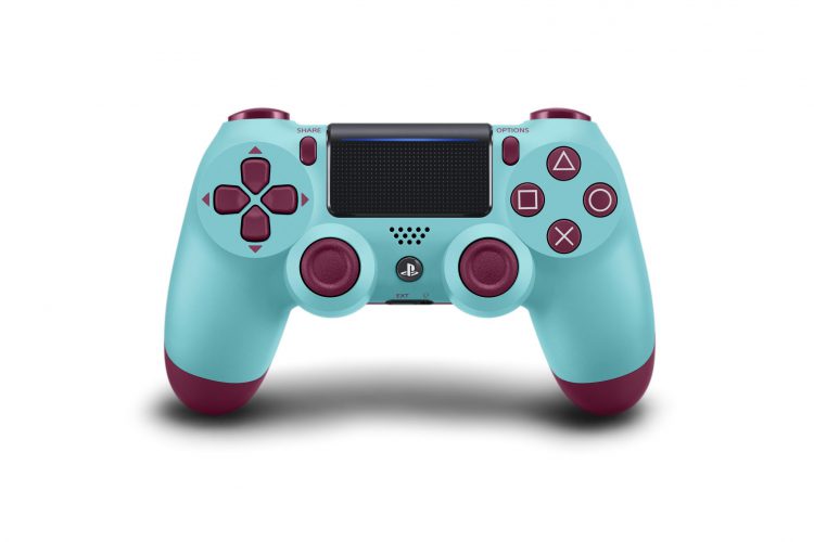 Sony เปิดตัวจอย DUALSHOCK 4 ใหม่ 3 สีได้แก่ สี “Berry Blue”, “Metalic Copper” และ “Blue Camouflage” ราคา 2,090 บาท ขาย 28 กันยายน 2561