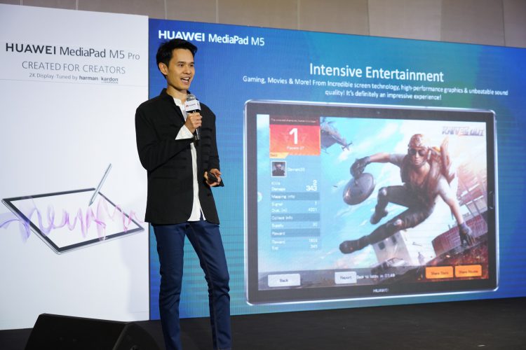 HUAWEI เปิดตัวแท็บเล็ต MediaPad M5 จอ 8.4 นิ้วราคา 13,990 บาทและ MediaPad M5 Pro จอ 10.8 นิ้ว ราคา 18,990 บาท