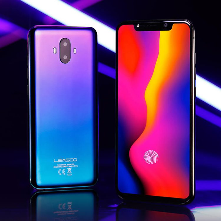 Leagoo S10 สมาร์ทโฟนที่ติดตั้งเซ็นเซอร์สแกนลายนิ้วมือบนหน้าจอในราคาแค่หมื่นบาท