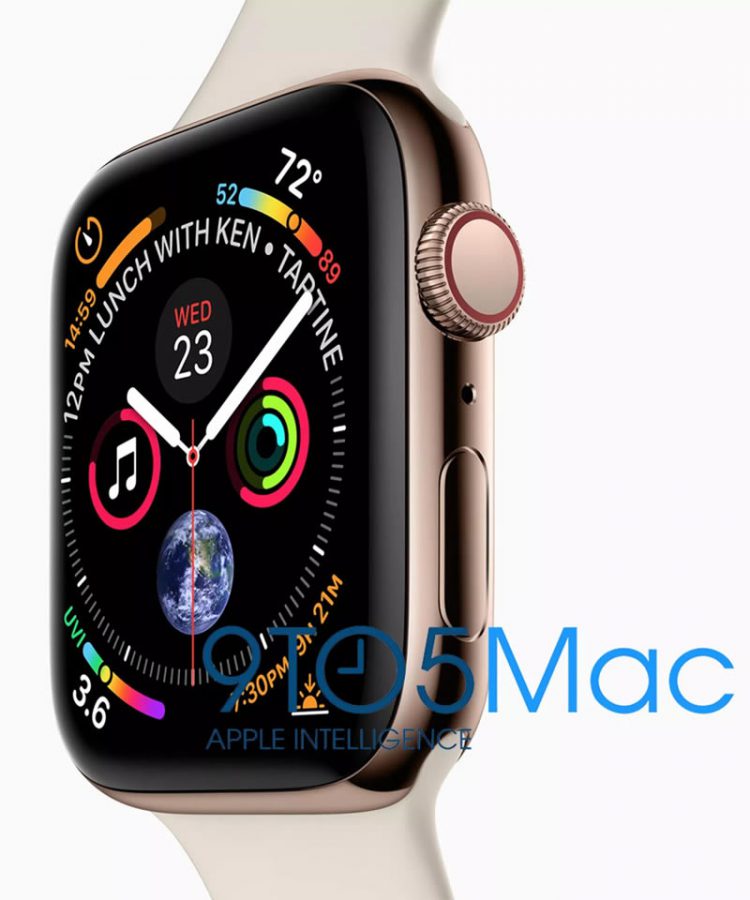 ภาพหลุด Apple Watch Series 4 จอแสดงผลใหญ่ขึ้น ตัวเรือนสีทองเฉดเดียวกับ iPhone XS